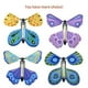 thumbnail image 1 of UOWEG Flying Butterfly Colorful Magic Fluttering Kids Toy Rubber Band Set, 1 of 5
