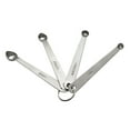 thumbnail image 4 of Mobutofu Baking Measuring Spoons 4Pcs Stainless Steel Teaspoon Set for Professional Home Use 10.7x1.5x0.4in, 4 of 8