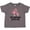 Charcoal Grey, variant on Gramma Loves Me Girl Flamingo Girls Toddler T-Shirt
