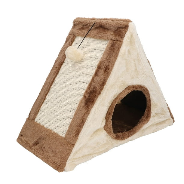 Cama Para Gatos Casa Para Gatos Tienda Para Gatos Cojín Extraíble Acogedor Cama Para Gatos Cueva