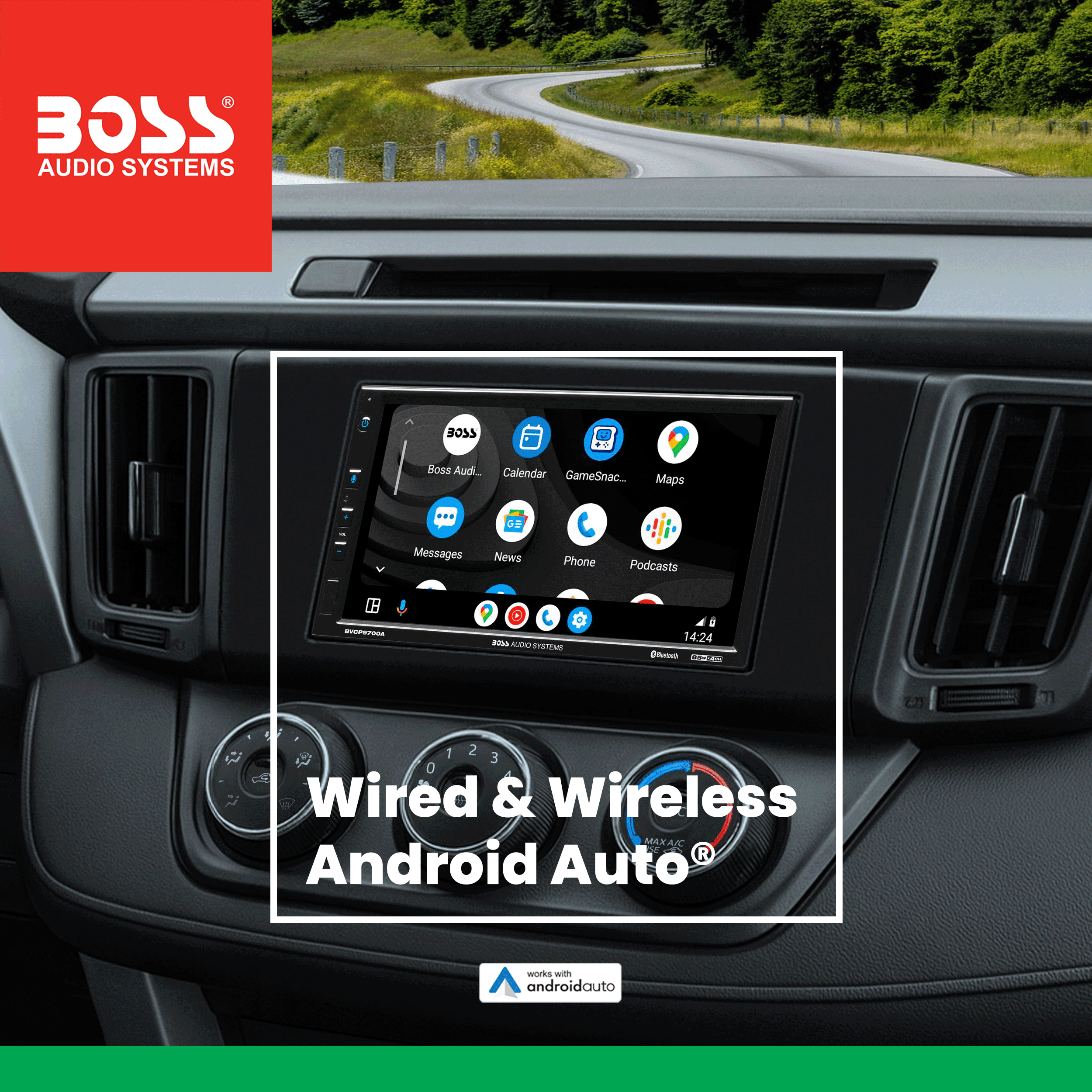 Boss Audio Systems Toyota RAV4 2013-2018 Factory Stereo Upgrade Kit