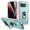 Green&Pink, variant on For Google Pixel 10 / Pixel 10 Pro Case With 360° Rotation Metal Ring Holder【Magnetic Car Mount】Shockproof Rugged Full Body Protection Heavy Duty Dust/Drop Proof Cover Case,Green