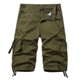thumbnail image 4 of Pantalones cortos cargo multibolsillos de talla europea para hombre, talla 40, 4 of 4