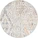 thumbnail image 3 of Unique Loom 3143037 5 x 5 Pi Malasana Basilique Tapis Rond&44; Beige, 3 of 4