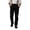 Black, variant on Mens Plus Size Autumn Winter Vintage Corduroy Suspender Pants Straight High Waist Business Casual Work Dress Pants with Adjustable Braces Dark Blue S
