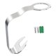 thumbnail image 4 of Soporte para casco, percha, montaje en pared, esquí con 2 ganchos, ciclismo, fútbol, ​​ahorro de espacio, fácil de instalar, estante de almacenamiento Plata, 4 of 8