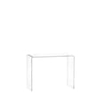 thumbnail image 2 of Table console moyenne en acrylique, console moderne en acrylique transparent de 15 mm, 2 of 3