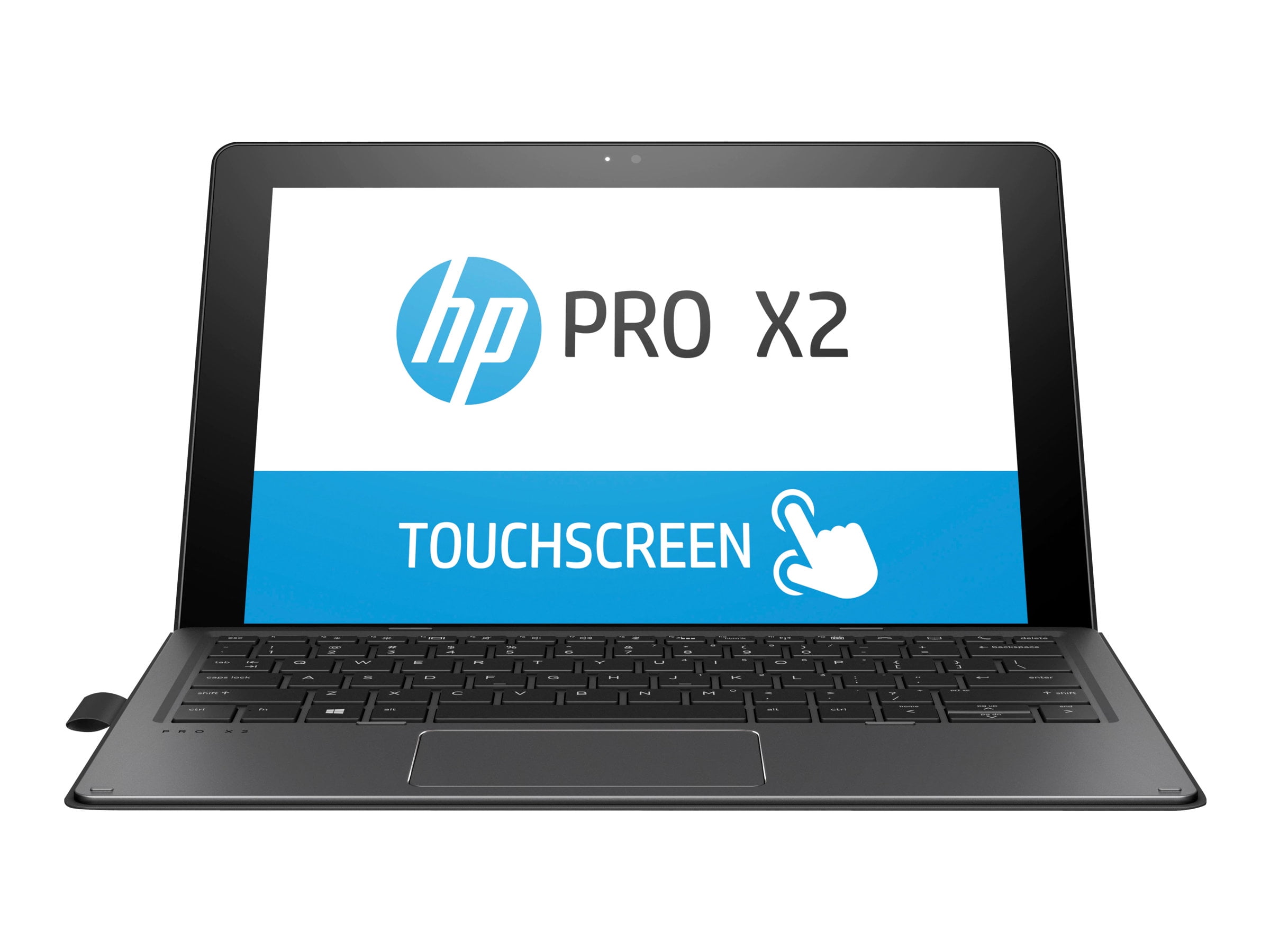 HP Pro x2 612 G2 - Tablet - with detachable keyboard - Intel Core i5 7Y54 /  1.2 GHz - Win 10 Pro 64-bit - HD Graphics 615 - 4 GB RAM - 128 GB SSD HP