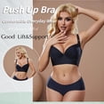 thumbnail image 2 of Corrector de postura Bra Simpyiss She Curve Push Up 38D negro, 2 of 6