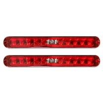 Dream Lighting 15" LED Tail Light Bar, Running & Brake Light,Red RV Trailer Lights, IP65 Waterproof, 2-Pack, for RV, Camper, Truck