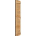 thumbnail image 2 of 16 1/8"W X 80"H Timbercraft Three 5 3/8" Boards Joined Board-N-Batten Shutters, Rough Sawn Western Red Cedar (Per Pair), 2 of 13