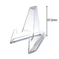 thumbnail image 2 of 10 Pcs Clear Acrylic Coin Display Stand Holder Mini Easel Rack Card Commemorative Challenge Coin Capsule Support, 2 of 12
