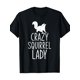 thumbnail image 2 of Camiseta de ardilla loca, divertida para amantes de los animales, regalo para mujer (220 g) para adultos, hombres, mujeres, adolescentes, jóvenes y ocio., 2 of 7