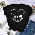 thumbnail image 3 of Camiseta con estampado de letras divertidas de Hakuna Matata para mujer, camisetas gráficas Kawaii de dibujos animados de Disney el Rey León, camiseta informal Harajuku para mujer, 3 of 5