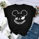 thumbnail image 3 of Camiseta con estampado de letras divertidas de Hakuna Matata para mujer, camisetas gráficas Kawaii de dibujos animados de Disney el Rey León, camiseta informal Harajuku para mujer, 3 of 5