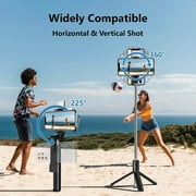 CMYBabee Selfie Stick, Tripod, 40in Retractable Selfie Stick Tripod with Remote, 2 Level Fill Light, Selfie Tripod for Iphone Android