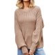thumbnail image 1 of Gibobby Suéter de invierno para mujer, Suéter con Estampado de Girasol para Hombre, Manga Larga, de Punto, Casual, de Gran tamaño(Rosa,CH), 1 of 4