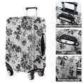 thumbnail image 5 of Pioneer Flower Floral Print Pattern Luggage Cover Fashion Suitcase Cover Baggage Covers Fit 25-28 Inch Luggage (Go Travel), 5 of 5