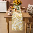 thumbnail image 4 of Table Runners 70 Inches Long Dress Scarves, Turmeric Yellow Leaves Farmhouse Coffee/Dining/Kitchen Table Decor, Holiday Table Runner, Summer Farmhouse Botanical Boho Branch 13x70 Inch, 4 of 9