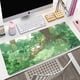 thumbnail image 3 of Alfombrilla grande para ratón y teclado para videojuegos, alfombrilla grande para ratón con diseño de gato bonito XL, planta verde, para ordenador, Gamer, tableta, alfombrilla para ratón larga XXL 900, 3 of 5