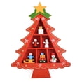 thumbnail image 2 of Christmas Tree Children'S Handmade Diy Wood Scene Layout Decorations Ornaments, 2 of 9