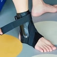 thumbnail image 4 of Ettsollp Ankle Support Brace with Fastener Tape Breathable Pain Relief Open Heel Design Secure Fit Ankle Sleeve Strap Sports Accessory, 4 of 8