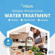VIQUA VH200 Whole House UV Water Purification System with Sterilume-HO Lamp & Safety-Loc Connector 9 GPM, 304 Stainless Steel, 35W, 100-240V, Fits 1-3 Bathroom Homes