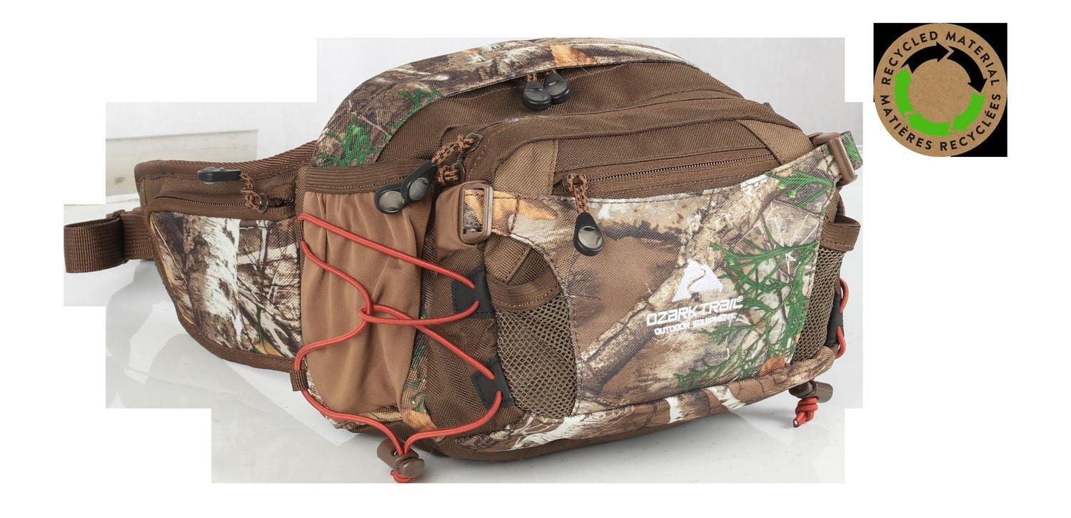 Sac banane de chasse Ozark Trail, camouflage, sac à gibier Tissu : polyester 600 D durable