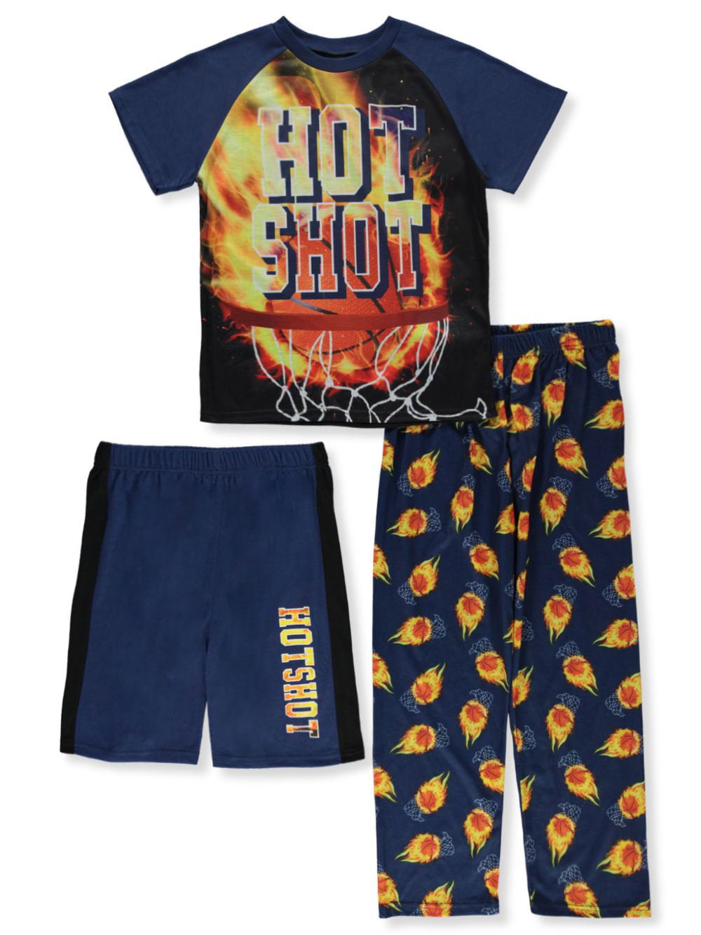 Quad Seven Boys' Hot Shot 3-Piece Pajamas (Little Boys) - Walmart.com