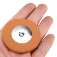thumbnail image 4 of 75 Pcs Professional Leather Tenor Saxophone Pads Orange Sax Pads Replacement Woodwind Musical Instruments,brown, 4 of 8