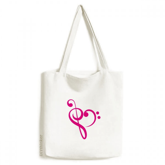 High-nute Low-nute Hearts Tote Canvas Bag Shopping Satchel Casual Handbag