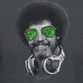 thumbnail image 3 of Bob Ross St. Patrick's Day Clover Shades Graphic T-Shirt (X-Large - Standard Fit, Charcoal Heather), 3 of 4