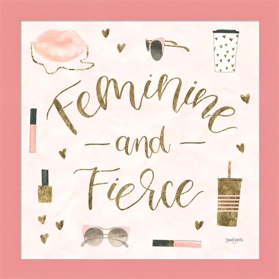Great Art Now Boss Ladies VI Pink by Jenaya Jackson, Framed Wall Art, 14W x 14H