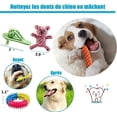 thumbnail image 5 of Juego de 10 juguetes para perros, cuerda masticable resistente para perros pequeños y medianos, que promueve la salud (multicolor), 5 of 5