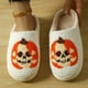 thumbnail image 2 of Patrón calabaza peluche Halloween casa cálidas (40-41) Blanco, 2 of 9