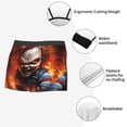 thumbnail image 4 of Lsque Chucky Pattern Men’s Total Support Pouch Boxer Briefs, X-Temp Cooling, Moisture-Wicking Underwear, Regular, Long-leg and Trunk-Small, 4 of 7
