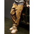 thumbnail image 3 of Pantalones cargo multibolsillos para hombre, pantalones deportivos vintage con cordón de otoño, nuevos pantalones de moda Y2K, pantalones casuales para hombre, 3 of 5