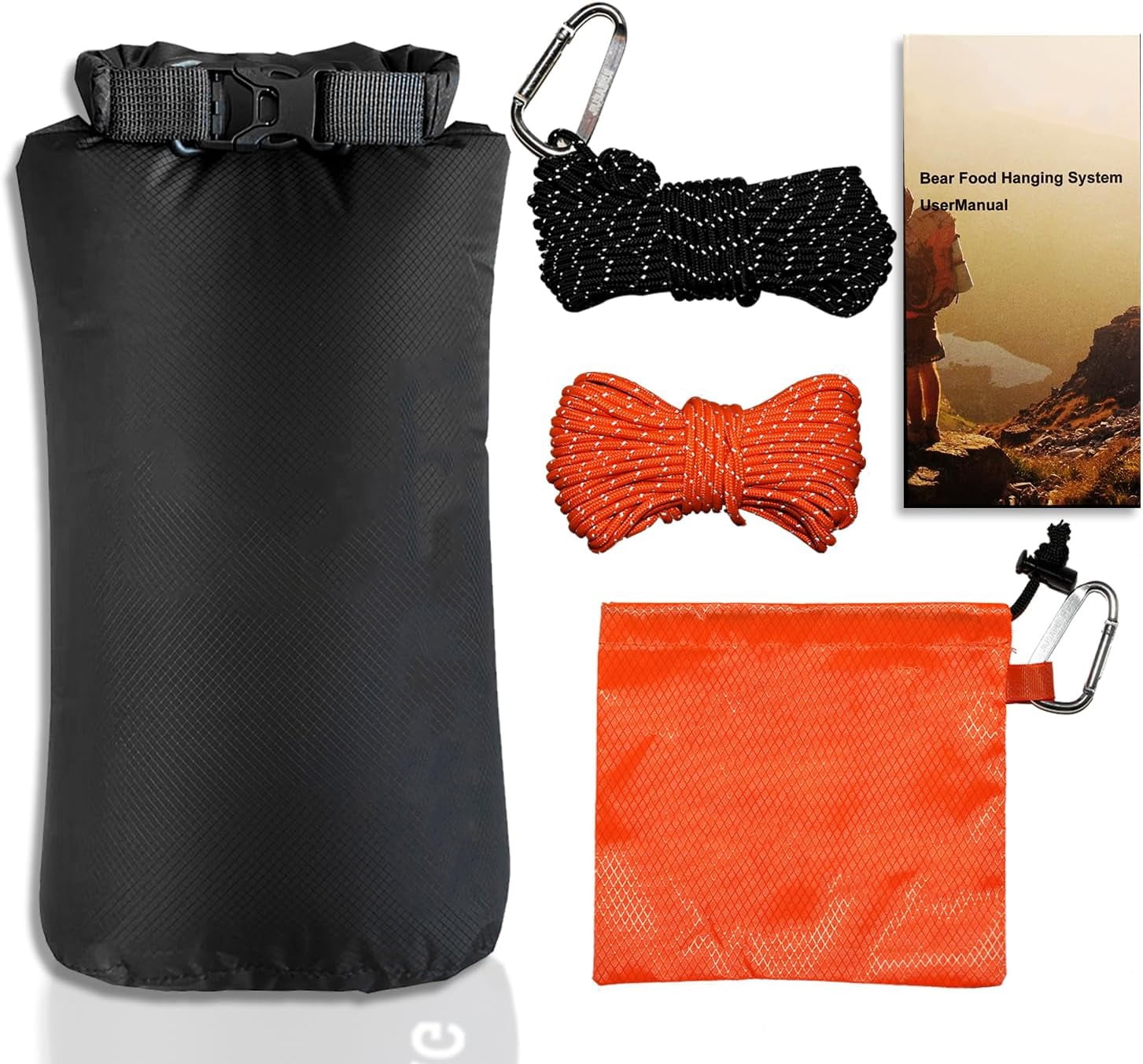 LIANTRAL Camping Shovel Axe Set- Folding Portable Multi Tool