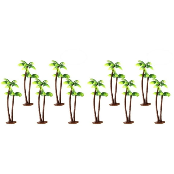 2 Count Miniature Diorama Model Landscape Scenery