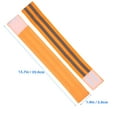 thumbnail image 2 of LOLIPPYY 4-Pack Orange Reflective Safety Wristbands High Visibility Armbands for Night Running and Outdoor Activities, 2 of 5