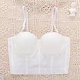 thumbnail image 2 of Kaemgyyd Corset Top for Women Summer Tops Adjustable Strap Solid Color Going out Outfits Slimming Body Shaper Stretch Shapewear, 2 of 4