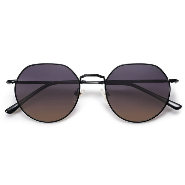 Gafas de Sol SOJOS Redondas Poligonales Polarizadas para Mujeres/Hombres SJ1157