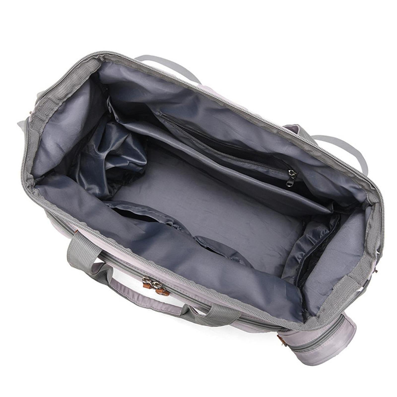 Diaper Bag Backpack Women Pacifier Case Oxford Cloth Adjustable Straps for Family Trip Outdoor Nursing