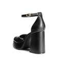 thumbnail image 4 of Zapatos DREAM PAIRS Tacones Plataforma Gruesa Negros Talla 6, 4 of 9