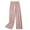 Pink, variant on Tnhcen Women's High Waisted Drawstring Wide Leg Pants No-Elastic Chiffon Sheer Lightweight Flowy Casual Loose Fit Trousers for Women (Free Size)