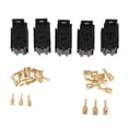thumbnail image 2 of Conjunto De 5 Conectores De Conector De 5pin Automotriz 5pin Y Terminales 40amp 12v, 2 of 9