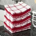 thumbnail image 5 of T-fal Coordinating Flat Waffle Weave Dish Cloth, Twelve Pack, Red, 5 of 6