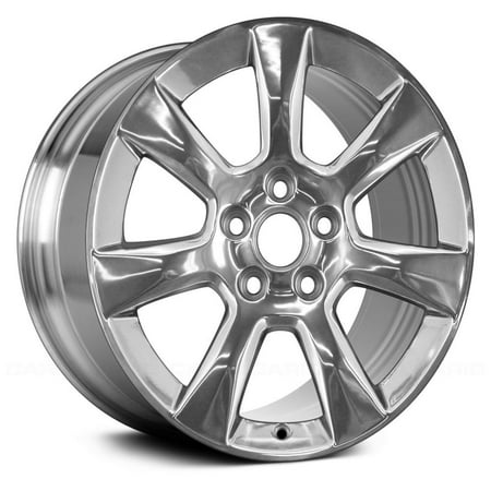 PartSynergy Aluminum Alloy Wheel Rim 17 Inch OEM Take-Off Fits 2010-2013 Cadillac CTS 5-114.3mm 7