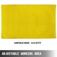 thumbnail image 5 of VEVOR Welding Blanket 6 x 10 ft Gold Fiberglass Blanket Portable Fiberglass Fire Retardant Blanket Welding Mat Welding Fireproof Thermal Resistant Insulation With Carry Bag, 5 of 9