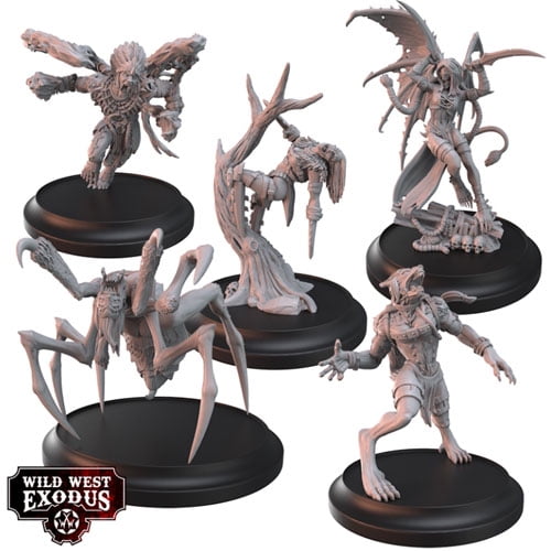 Warcradle Studios Dark Nation Posse Set New